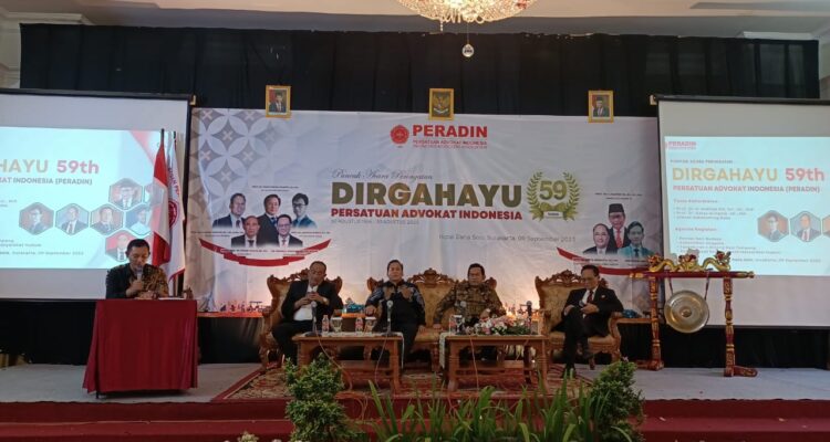 Semarak 59 Tahun Persatuan Advokat Indonesia di Surakarta