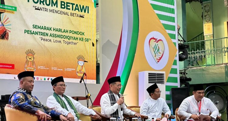 Diskusi Betawi di Harlah ke-38 Pesantren Asshiddiqiyah
