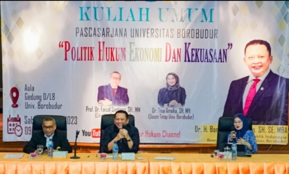 Ketua MPR RI Bamsoet Ingatkan Peserta Didik Dalam Pratiknya Tidak Seindah yang Diajarkan di Kampus
