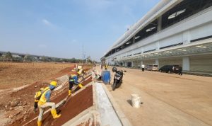 KCIC Pastikan Kondisi Stasiun Halim Dalam Kondisi Aman Seluruh Area Stasiun Normal