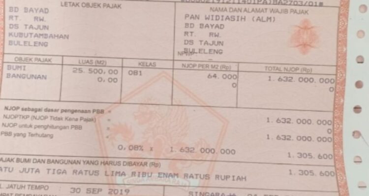 Kabar Baik bagi Warga, Manfaatkan Kesempatan Pajak ini, Terakhir 30 September 2023