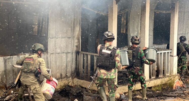 KST Tewas di Ilaga Setelah diburu Satgas Mobile Raider 300 Siliwangi