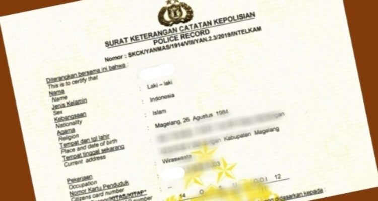 Info Terbaru SKCK, Sangat Penting, Bagi Warga RI yang Ingin Membuatnya