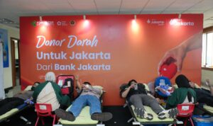 Bank Jakarta Gandeng PWI dan PMI, Donor Darah Warnai HUT ke-65