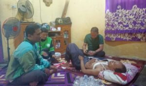 Driver Ojol Terbaring Patah Tulang, Solidaritas Rekan Jadi Penopang Hidup Keluarga di Lubuk Linggau