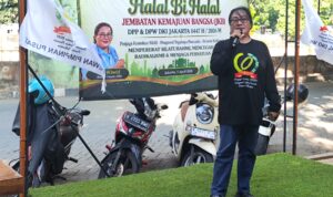 Ketua Umum Jembatan Kemajuan Bangsa Tegaskan Komitmen Dukung Penuh Pemerintahan Prabowo - Gibran di Acara Halal Bihalal (2)