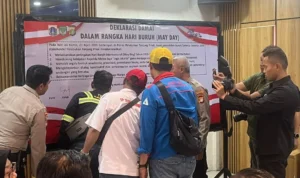 Polres Pelabuhan Tanjung Priok Gelar Deklarasi Damai dan Dialog Buruh Jelang May Day 2026