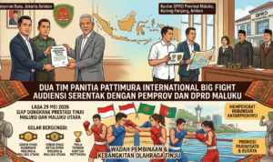 Dua Tim Panitia Pattimura International Big Fight Audiensi Serentak dengan Pemprov dan DPRD Maluku