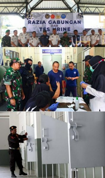Lapas Narkotika Kelas IIA Jakarta Gelar Razia Gabungan dan Tes Urine, Perang Total Lawan Narkoba dan HP Ilegal