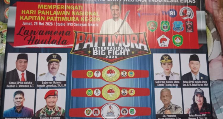 Menanti Kepastian Kehadiran Pemprov Maluku Utara di Panggung Ampro Pattimura Internasional Big Fight 2026 (3)