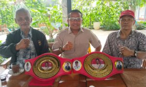 Persiapan Pertandingan Tinju Profesional HUT Pattimura ke-15 Capai Tahap Final