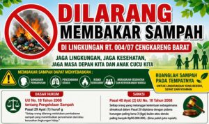 Ketua RW 07 Cengkareng Barat Sampaikan Permohonan Maaf kepada Jurnalis dan LSM, Tegaskan Komitmen Jaga Lingkungan