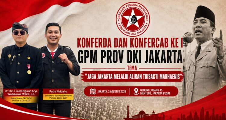 DPD GPM DKI Jakarta Gelar Konferda I dan Konfercab se-DKI, Toto Soekarnoputra Ajaran Bung Karno Harus Relevan dengan Zaman (3)