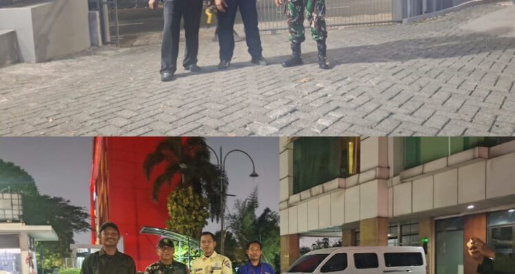Aktif Patroli Malam, Serka Mustaqim bersama Komduk Pastikan Wilayah Aman dan Nyaman