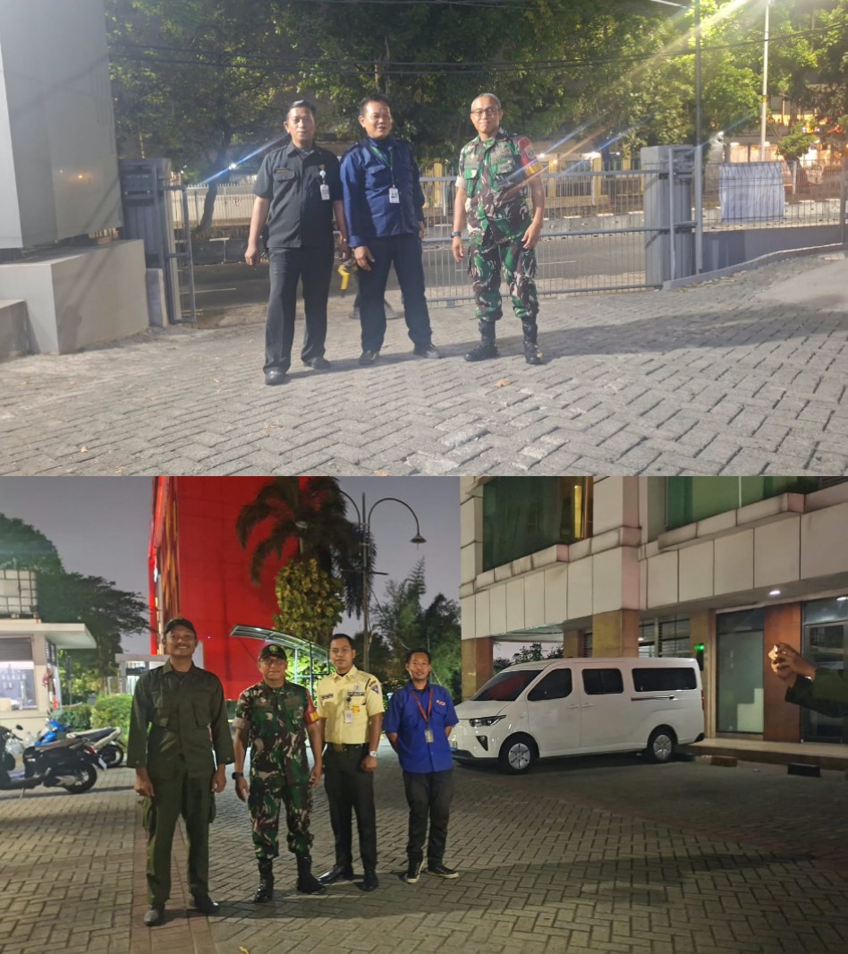 Aktif Patroli Malam, Serka Mustaqim bersama Komduk Pastikan Wilayah Aman dan Nyaman