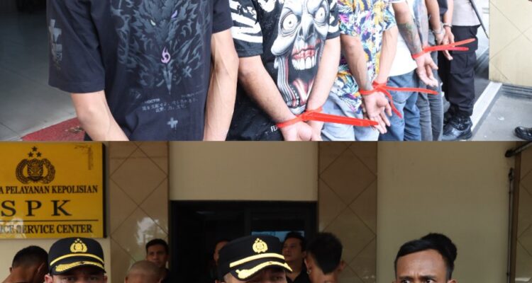 Cegat dan Ancam Pengendara di Kalideres, Lima Orang Debt Collector diamankan Polisi Cegat dan Ancam Pengendara di Kalideres, Lima Orang Debt Collector diamankan Polisi