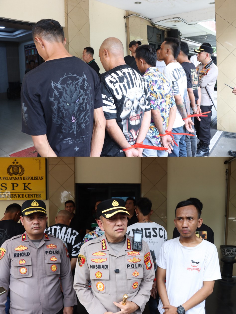 Cegat dan Ancam Pengendara di Kalideres, Lima Orang Debt Collector diamankan Polisi