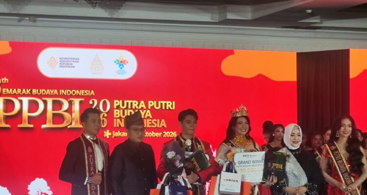 Christian Yogi dan Priscilla Aurelia Raih Grand Winner Putra Putri Budaya Indonesia 2026