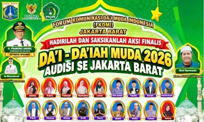 FKDMI Jakarta Barat Menggelar Aksi Finalis Festival Dai Muda Tahun 2026