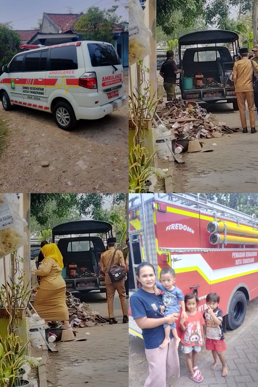 Gerak Cepat Ketua RW 01 Kunciran Jaya, Lansia Penderita Domestic Waste Hoarding dan Diabetes Mendapat Bantuan Lintas Instansi