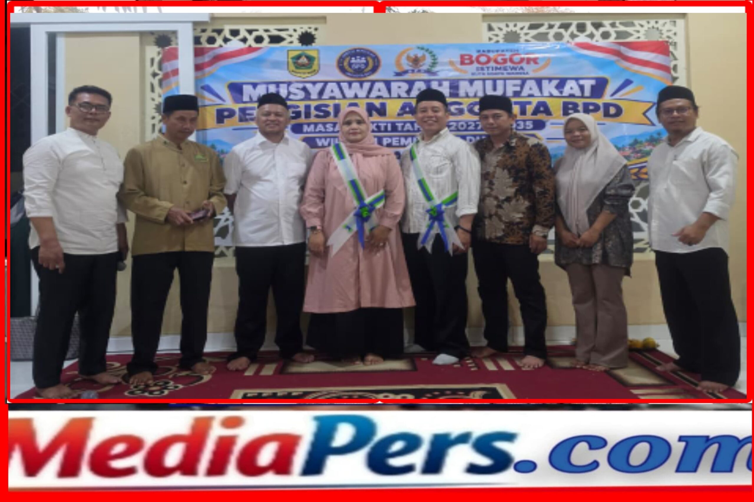 Musyawarah Mufakat, Abdul Kadir dan Slamet Hartono ditetapkan Sebagai Anggota BPD Waringin Jaya Dapil 1