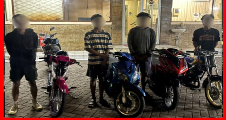 Brimob Polda Metro Jaya Intensifkan Patroli, Bubarkan Balap Liar, 4 Motor Diamankan di Jakarta Timur