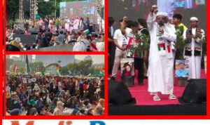 Sebanyak 800 Peserta Gelar Aksi Damai Bela Palestina di Monas, Serukan Penghentian Genosida di Gaza Sebanyak 800 Peserta Gelar Aksi Damai Bela Palestina di Monas, Serukan Penghentian Genosida di Gaza