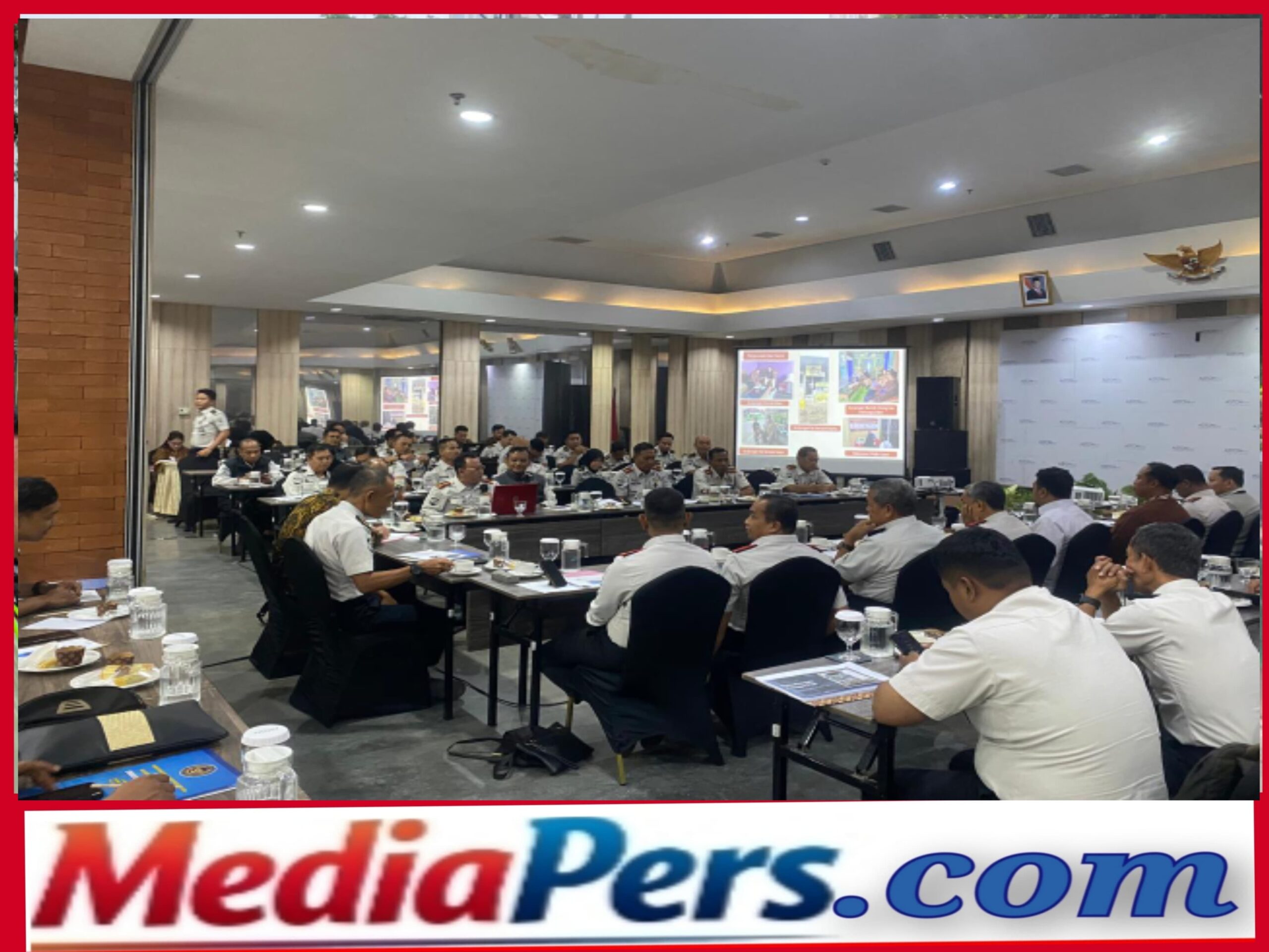 Lapas Pati Ikuti Rakor Pemberian Perlindungan terhadap Petugas Pemasyarakatan yang Tangani Tindak Pidana Terorisme