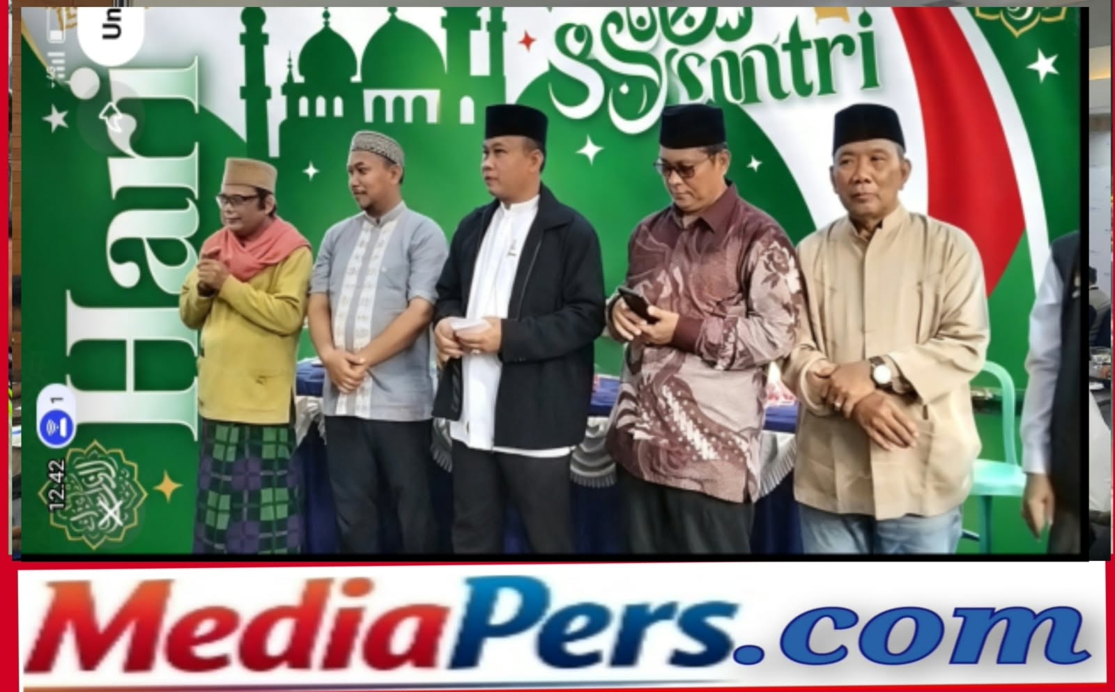 “Santri Menguatkan Negeri Menuju Indonesia Emas”, H. Lili Sutarli dan Tokoh Masyarakat Sampaikan Pesan Kebangsaan