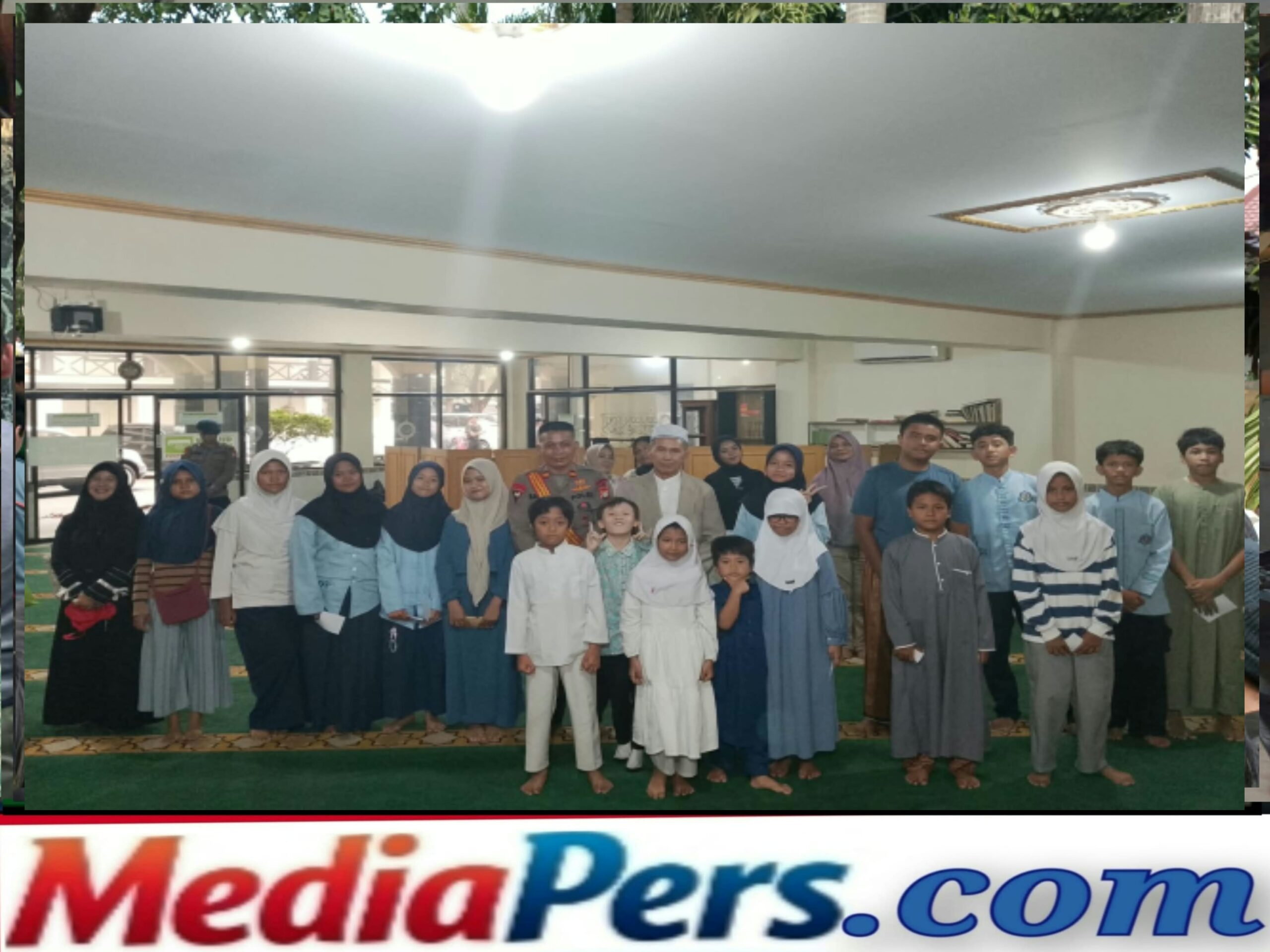 Brimob Polda Metro Jaya Hadirkan Kepedulian Lewat Santunan Anak Yatim