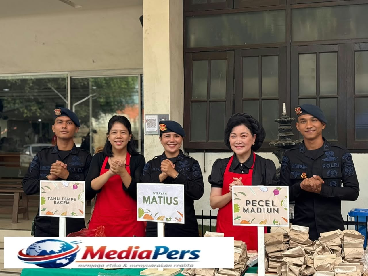 Brimob Polda Metro Jaya Perkuat Kedekatan dengan Masyarakat Lewat Minggu Kasih