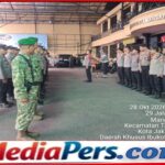 Polsek Metro Tamansari Gelar Apel Tiga Pilar, Siaga Amankan Unras di DPR/MPR Polsek Metro Tamansari Gelar Apel Tiga Pilar, Siaga Amankan Unras di DPR/MPR