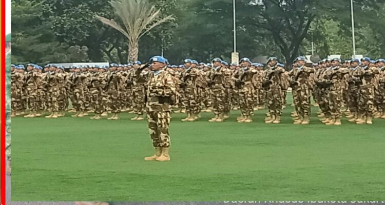 Satgas BGC TNI Konga XXXIX-G MONUSCO Kembali ke Tanah Air, 618 Prajurit Disambut di Mabes TNI Cilangkap Satgas BGC TNI Konga XXXIX-G MONUSCO Kembali ke Tanah Air, 618 Prajurit Disambut di Mabes TNI Cilangkap