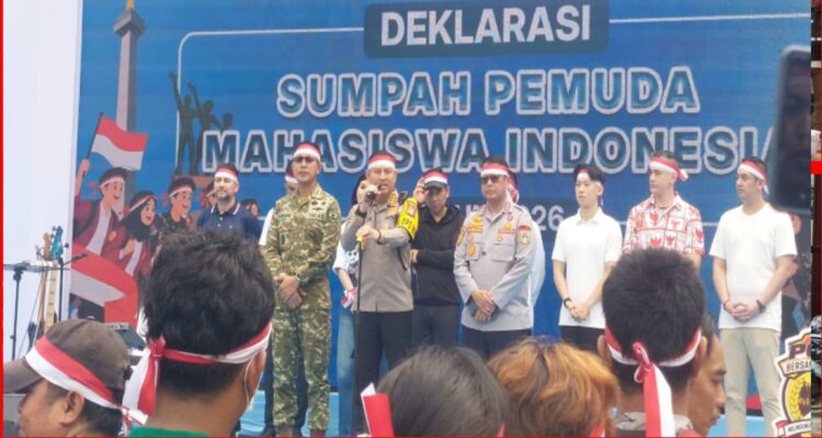 Deklarasi Sumpah Pemuda Mahasiswa Indonesia 2026, 500 Peserta Serukan Persatuan dan Kedamaian Deklarasi Sumpah Pemuda Mahasiswa Indonesia 2026, 500 Peserta Serukan Persatuan dan Kedamaian