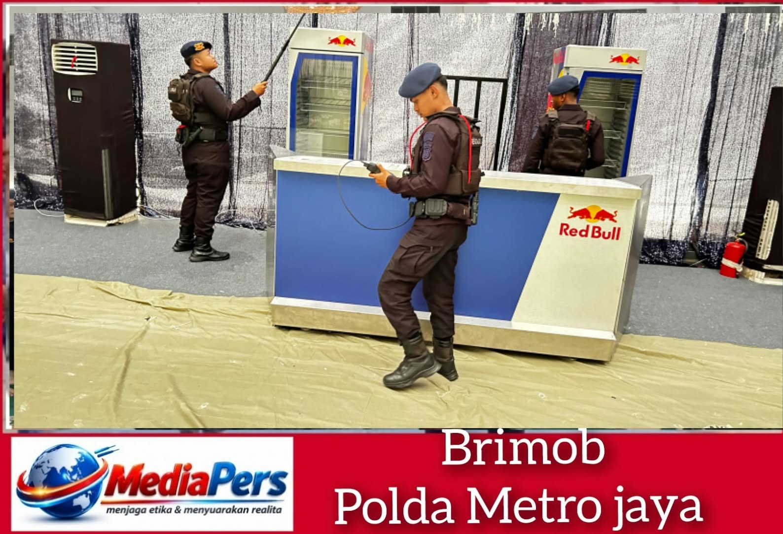 Brimob Metro Jaya Sterilisasi Scream OR Dance 2026 di JIExpo Kemayoran, Pastikan Acara Aman