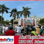 DPD Front Persaudaraan Islam DKI Jakarta Gelar Aksi Tolak Promosi Miras dan Konser Andrea Bocelli di JIExpo Kemayoran