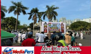 DPD Front Persaudaraan Islam DKI Jakarta Gelar Aksi Tolak Promosi Miras dan Konser Andrea Bocelli di JIExpo Kemayoran