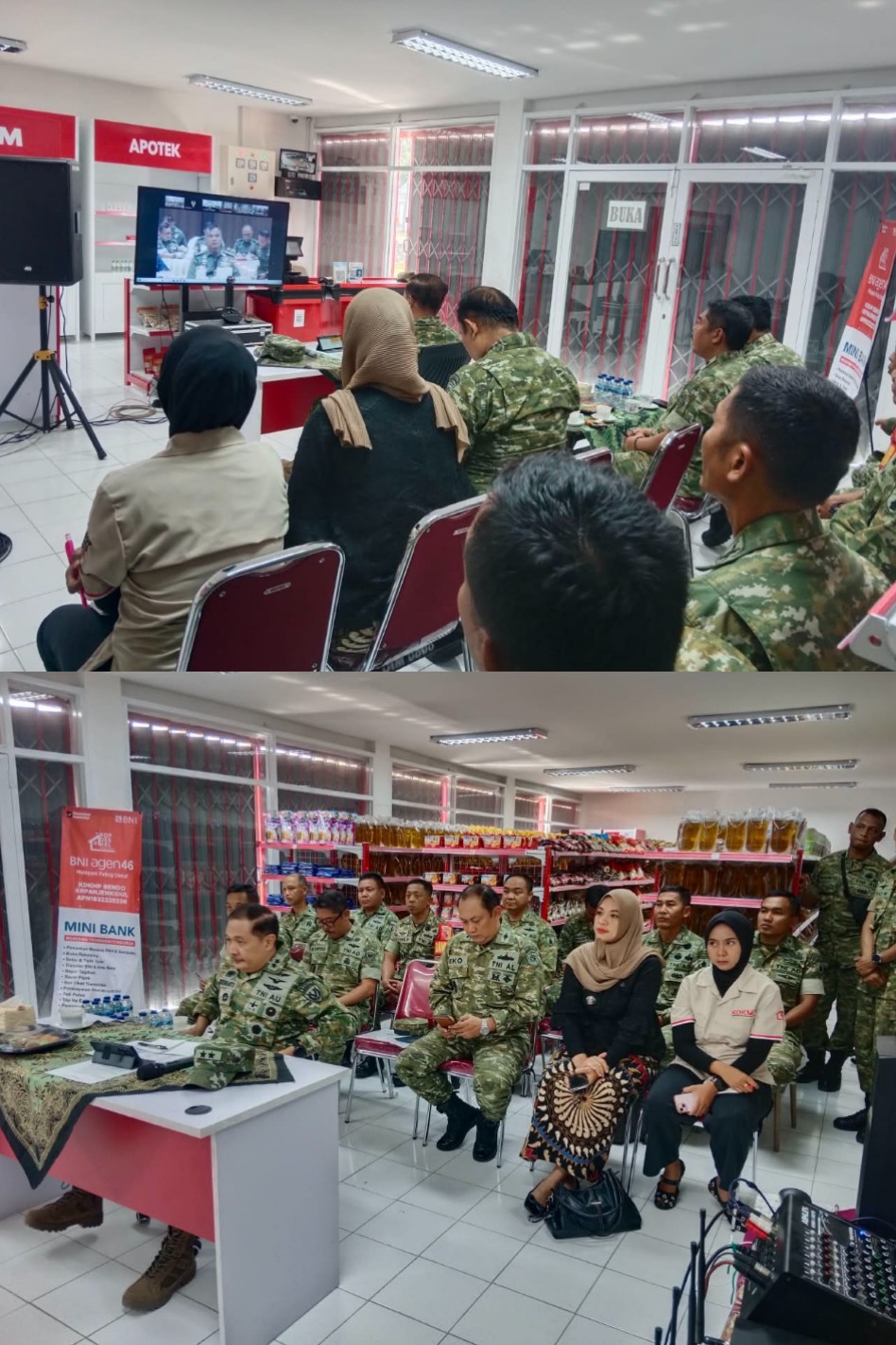 Kasad Pimpin Vidcon Percepatan Operasionalisasi KDKMP, Kodim 0808/Blitar Siap Kawal Ketahanan Ekonomi Desa