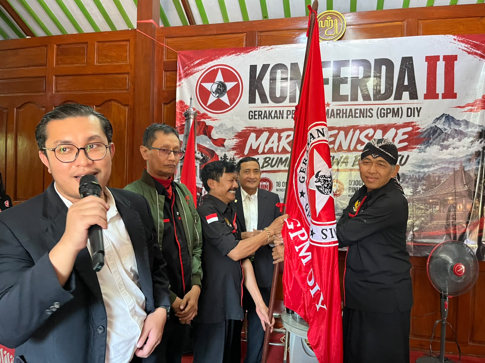 Marhaenisme Tak Boleh Padam! Dwi Yuli Prasetyo Pimpin GPM DIY