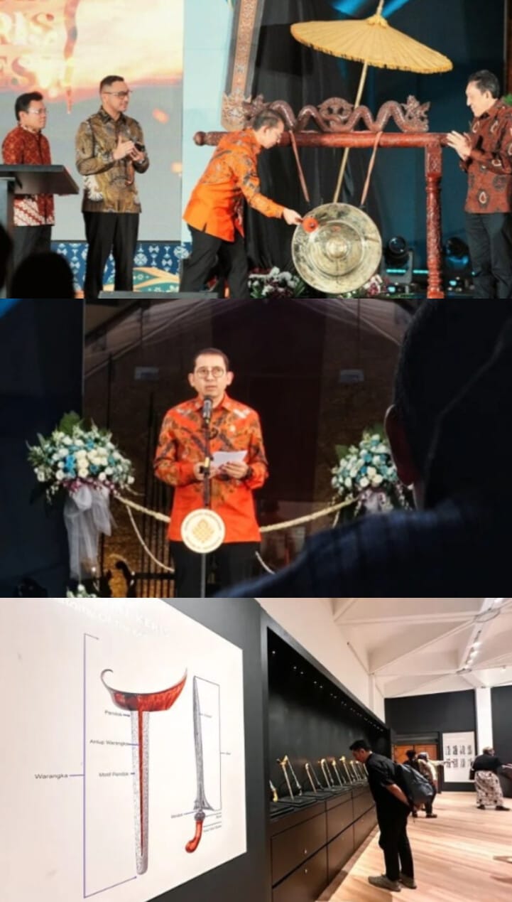 Menbud Fadli Zon Resmikan Museum Keris Indonesia di TMII, Perkuat Pelestarian Warisan Budaya dan Identitas Bangsa
