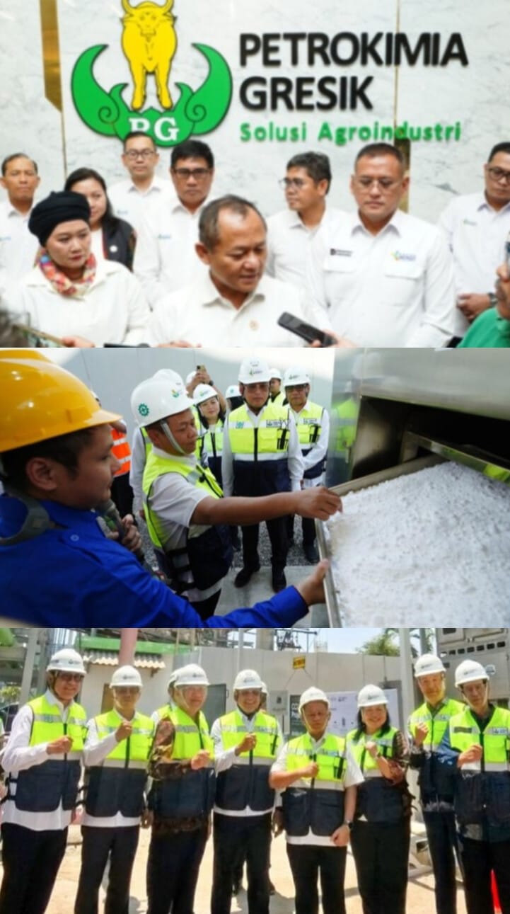 Menperin Sarmuji Apresiasi Inovasi CCU Petrokimia Gresik, Efisiensi Penangkapan CO₂ Capai 97,79 Persen
