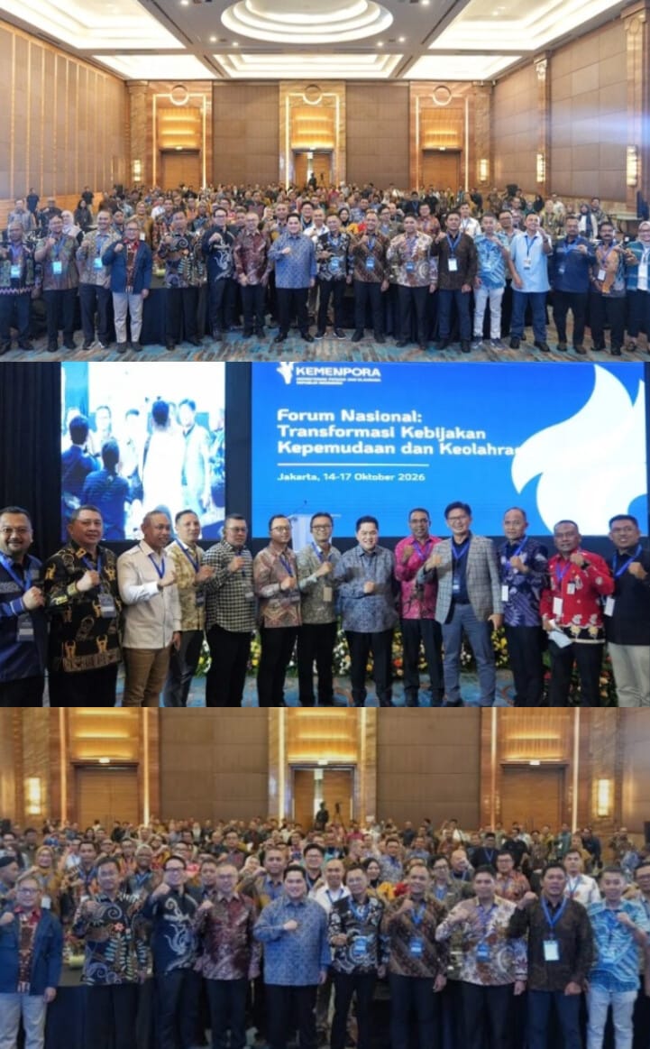 Menpora Erick Thohir Dorong Transformasi Dispora Nasional, Kepemudaan dan Olahraga Harus Jadi Prioritas Pembangunan