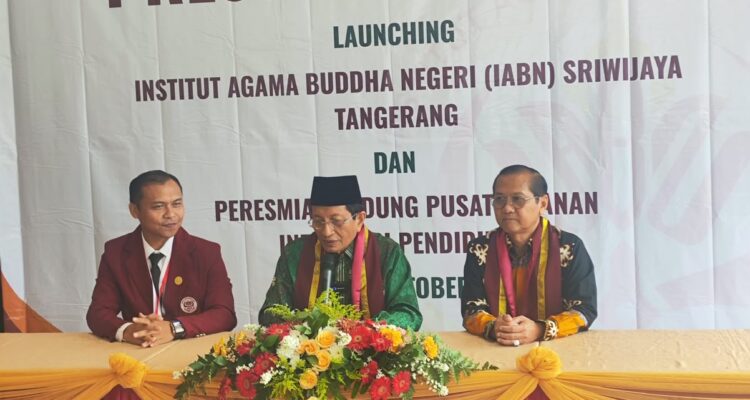 Menteri Agama Meresmikan IABN Sriwijaya Tangerang & Gedung Pusat Layanan Informasi Pendidikan Menteri Agama Meresmikan IABN Sriwijaya Tangerang & Gedung Pusat Layanan Informasi Pendidikan