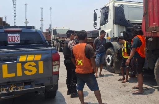 Patroli Perintis Samapta Polres Pelabuhan Tanjung Priok Sisir Kawasan Pelabuhan, Antisipasi Kejahatan