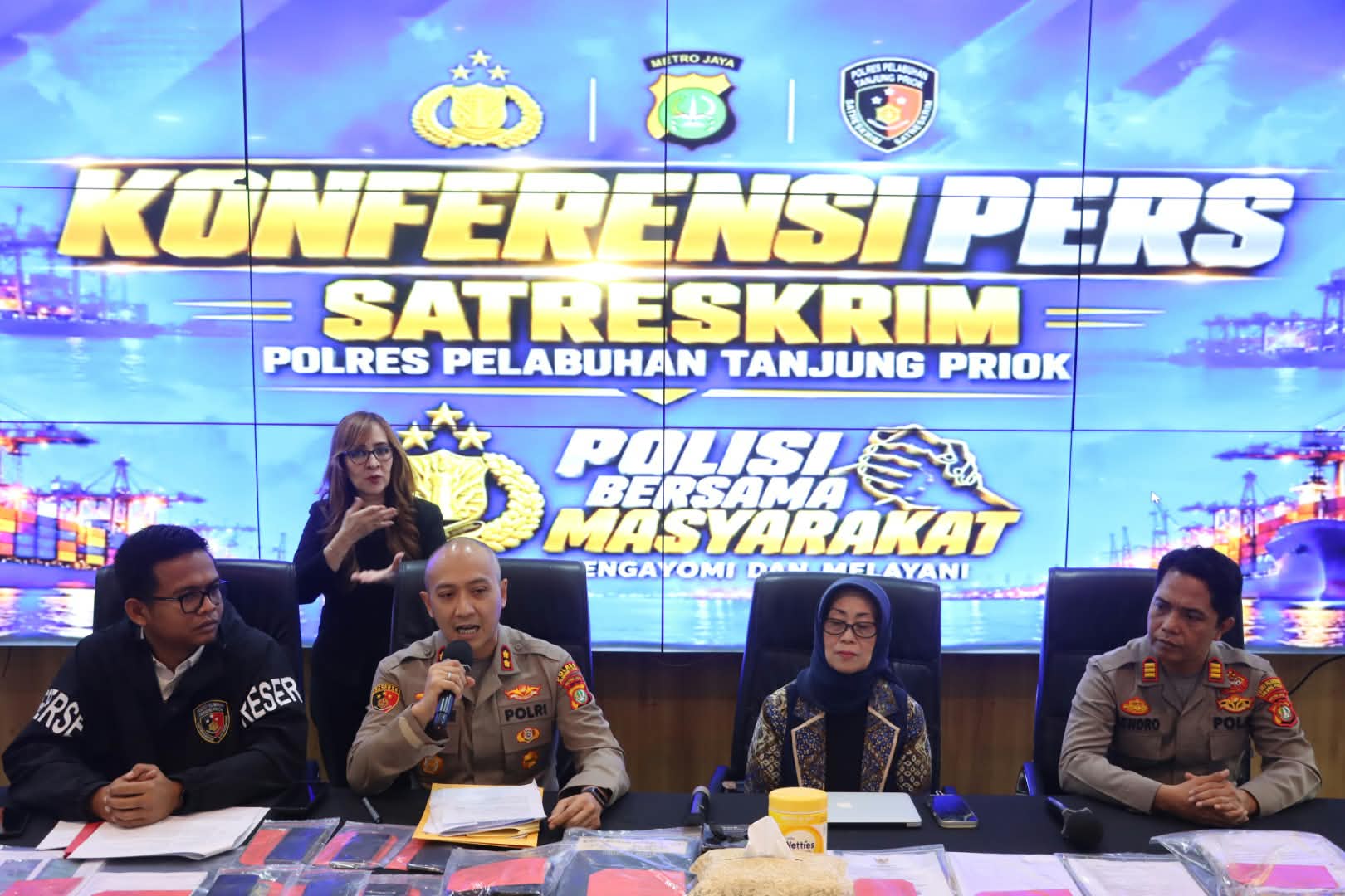 Polres Tanjung Priok Tetapkan 9 Tersangka TPPO ABK KM Maulana 23, Korban Diduga Dianiaya dan Dijerat Utang
