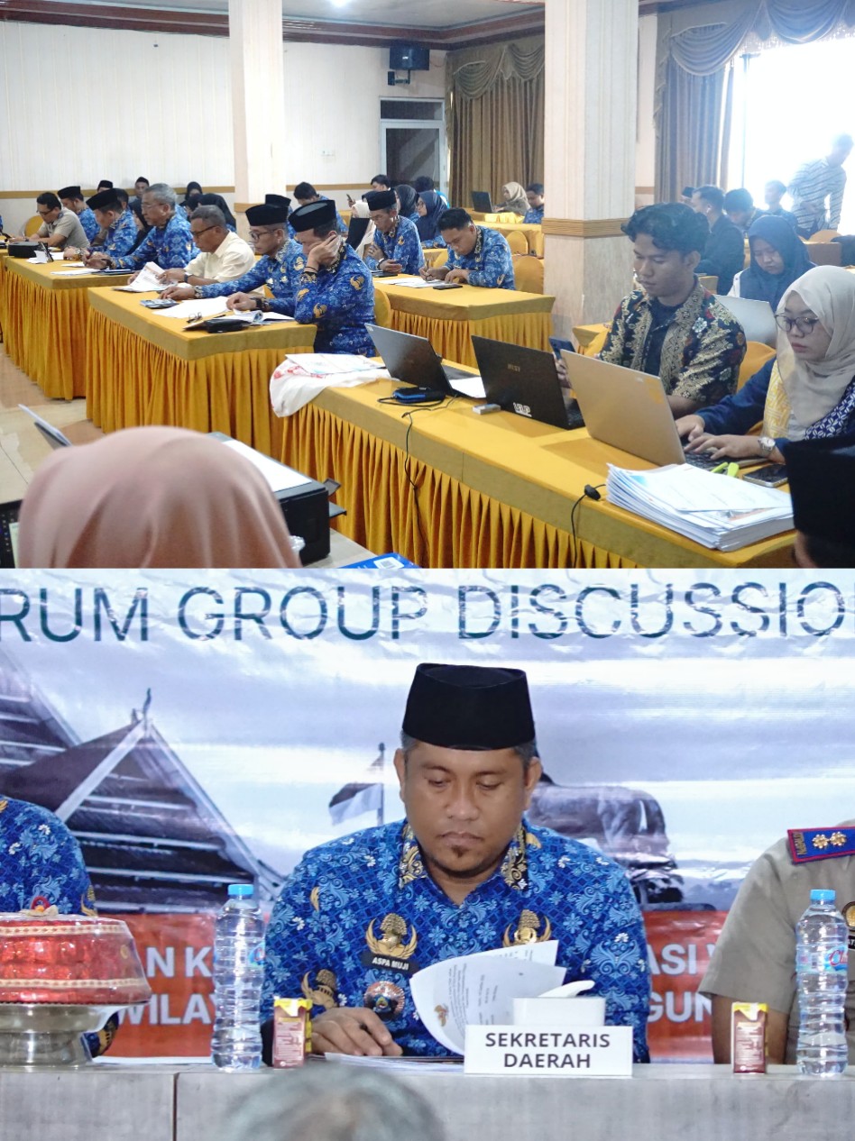 Sekda Jeneponto Buka FGD I Penyusunan RDTR Kawasan Perkotaan Allu dan Tanetea