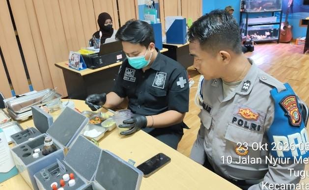 Sipropam Polres Pelabuhan Tanjung Priok Lakukan Pengawasan SPPG Rawa Badak Utara 04, Pastikan Keamanan dan Kelayakan Makanan