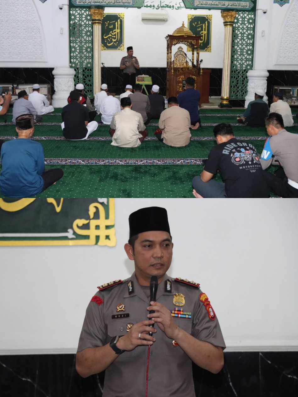 Subuh Berjamaah, Eratkan Persaudaraan: Wakapolres Jakbar Ajak Warga Jaga Lingkungan Tetap Aman
